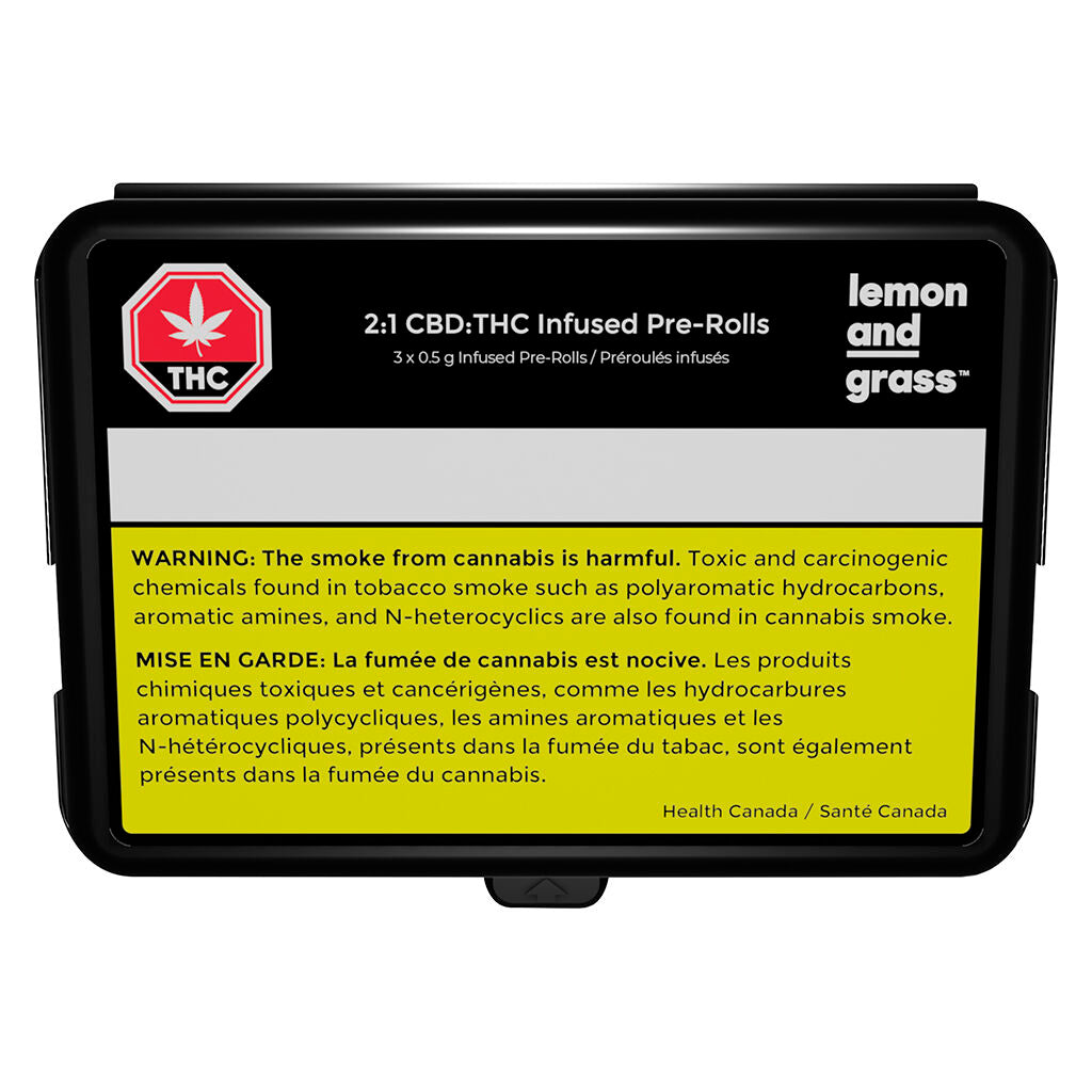 2 : 1 CBD : THC infusé avant le roll - 