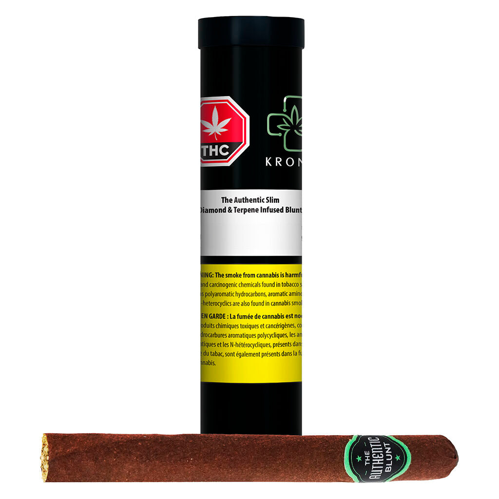 Le Blunt infusé au diamant Authentique Slim et terpène - 