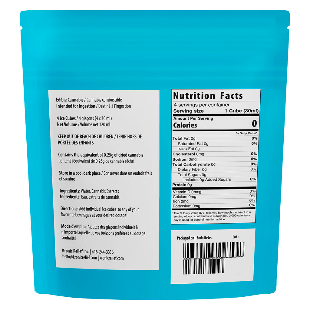 Qush Qubes (glaçons infusés) - 