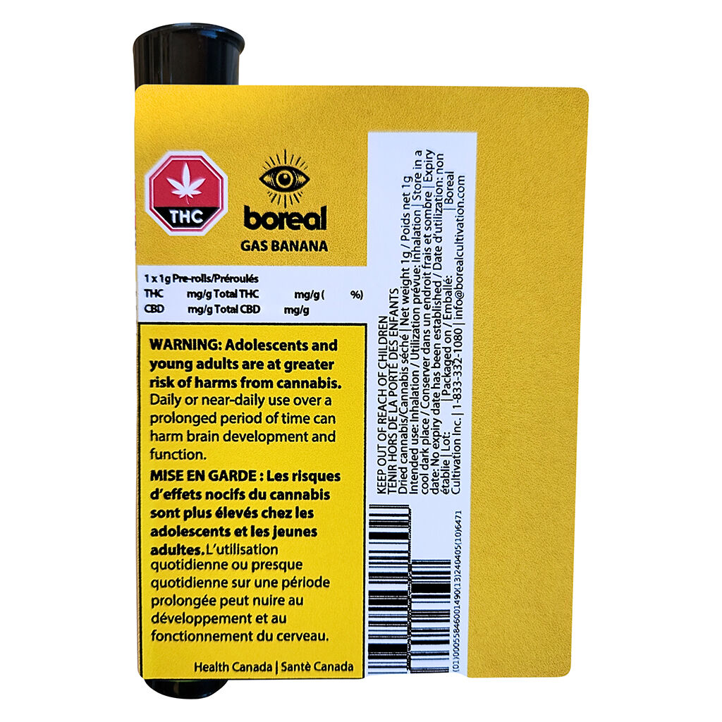 Préroulé Gas Banana - 