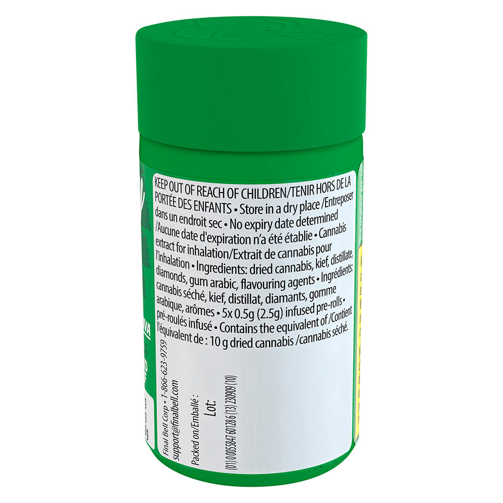 Préroulé infusé  Baby Jeeters Strawberry Sour Diesel - 