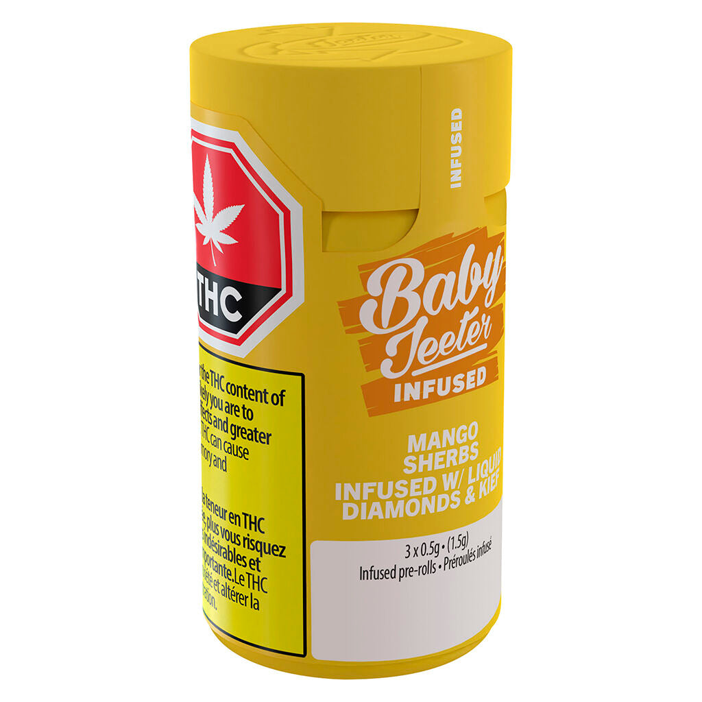 Préroulé infusé Baby Jeeters Mango Sherbs - 