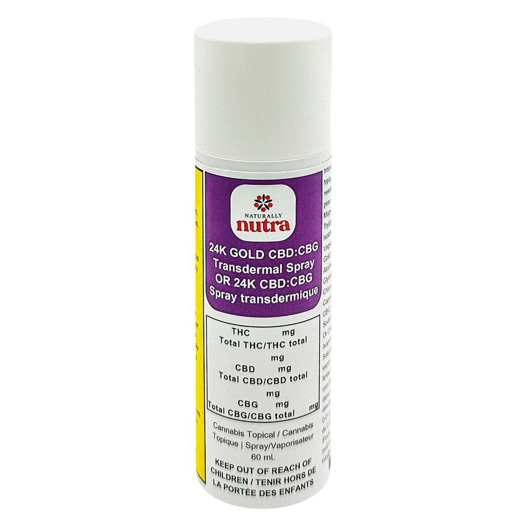 Vaporisateur Transdermique 24K GOLD CBD:CBG - 