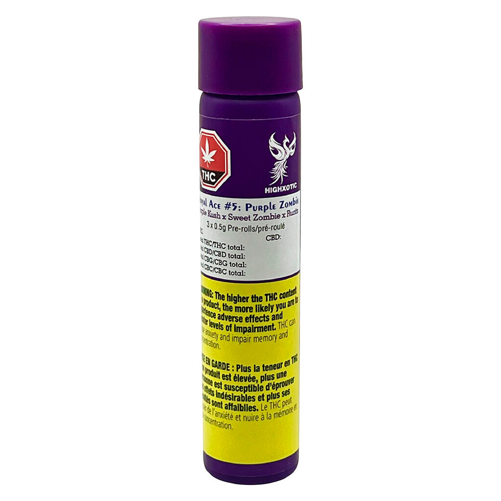 Royal Ace #5 : Préroulé Purple Zombie - 