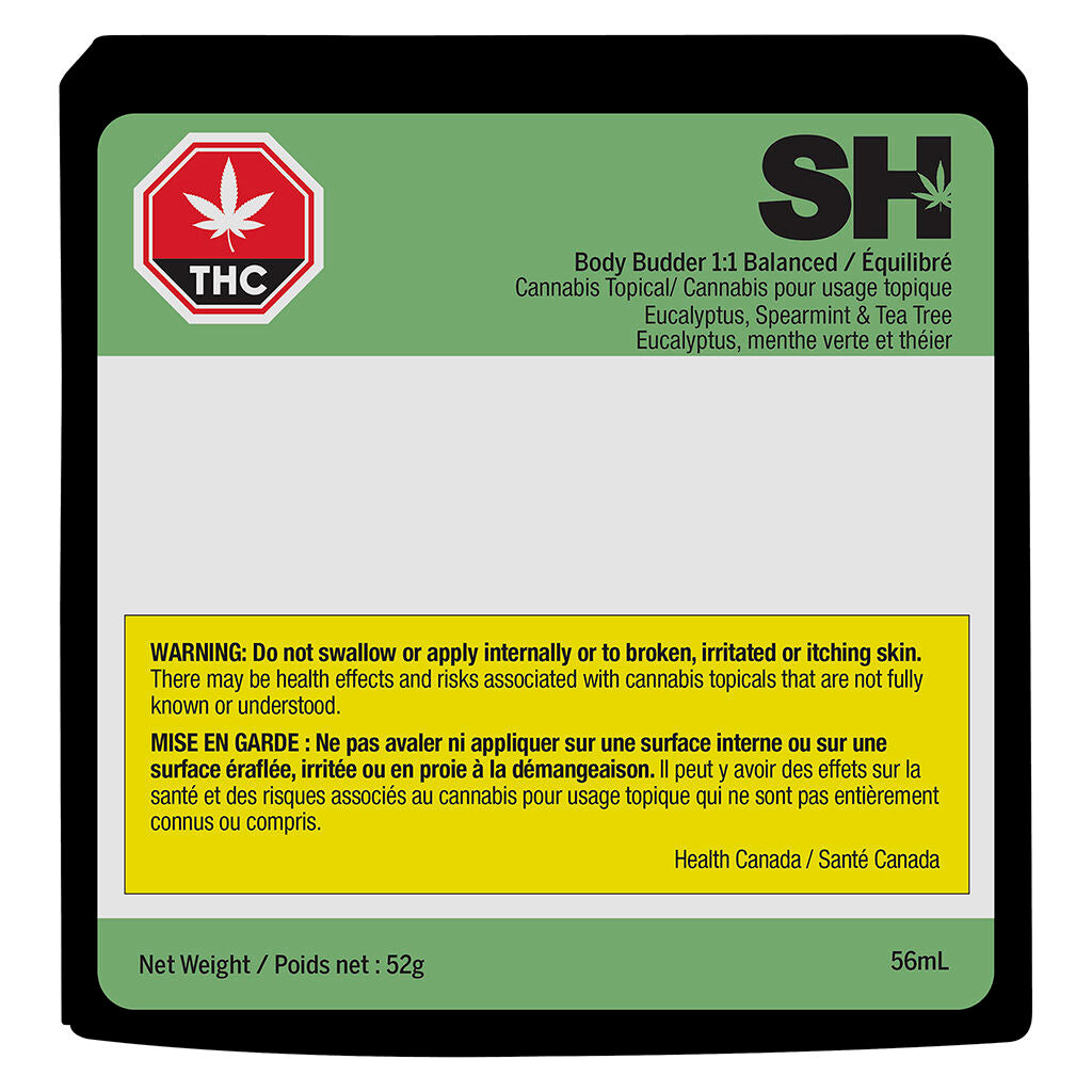 Body Budder 1:1 Balanced - Eucalyptus Spearmint & Tea Tree - 