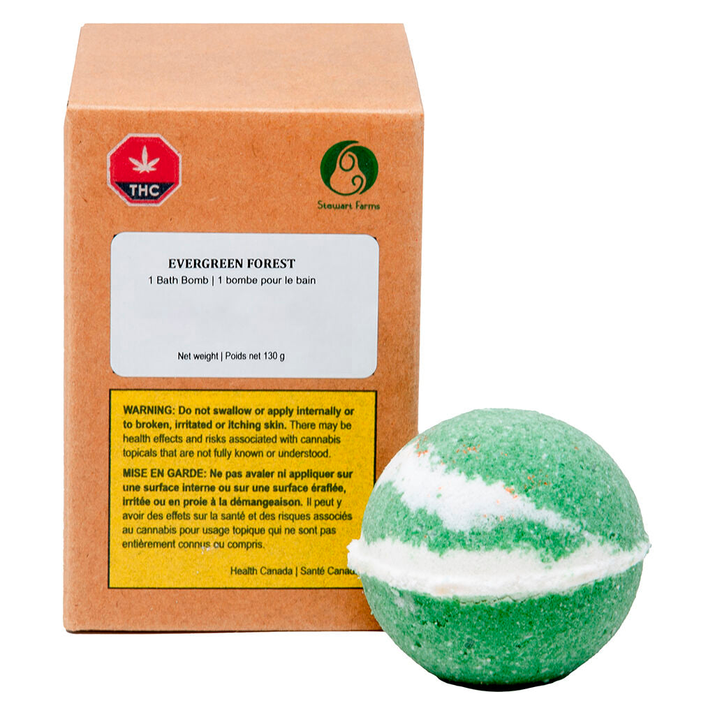Bombe de bain CBD Evergreen Forest - 