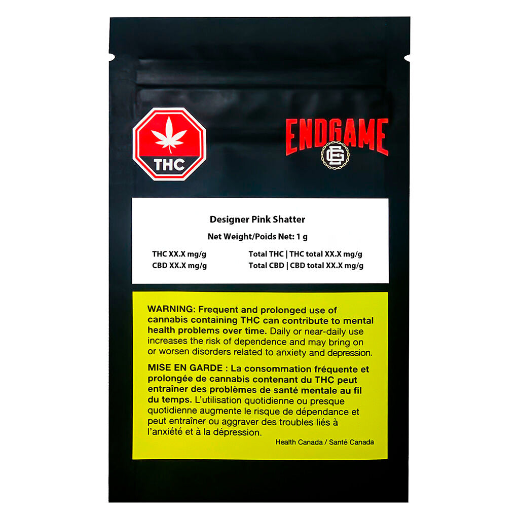 Designer Pink Shatter - 