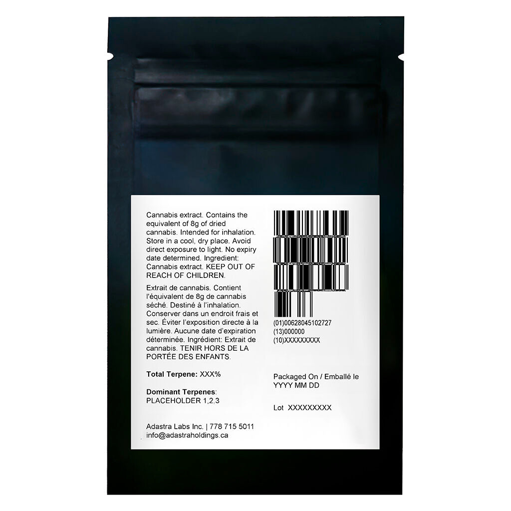 Haschich saupoudré de diamants Afghan Black - 