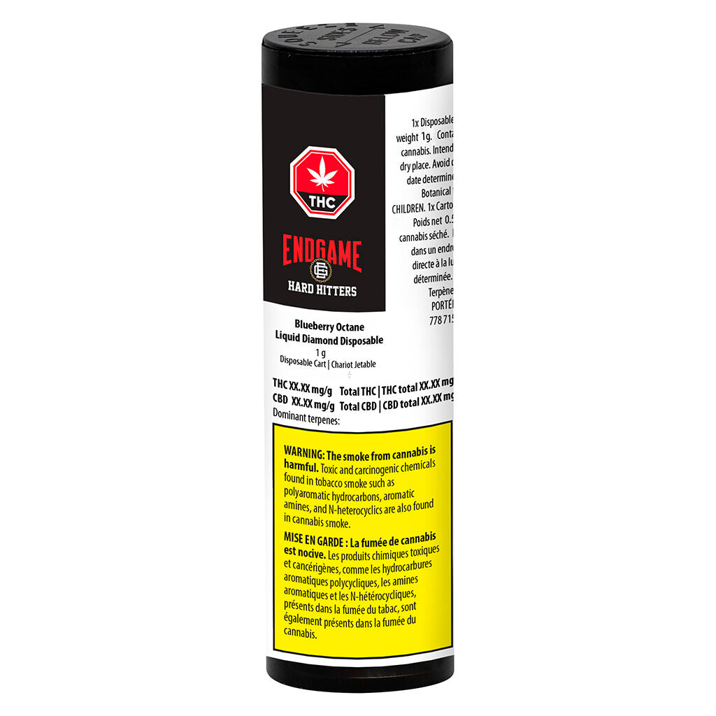 Hard Hitters Blueberry Octane Liquid Diamond Disposable - 