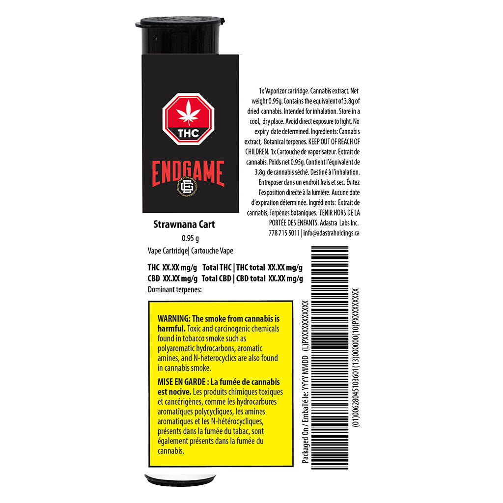 Cartouche à filetage 510 Strawnana - 