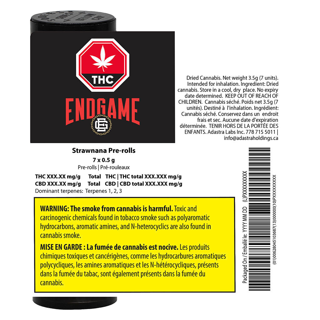 Strawnana Pre-roll - 