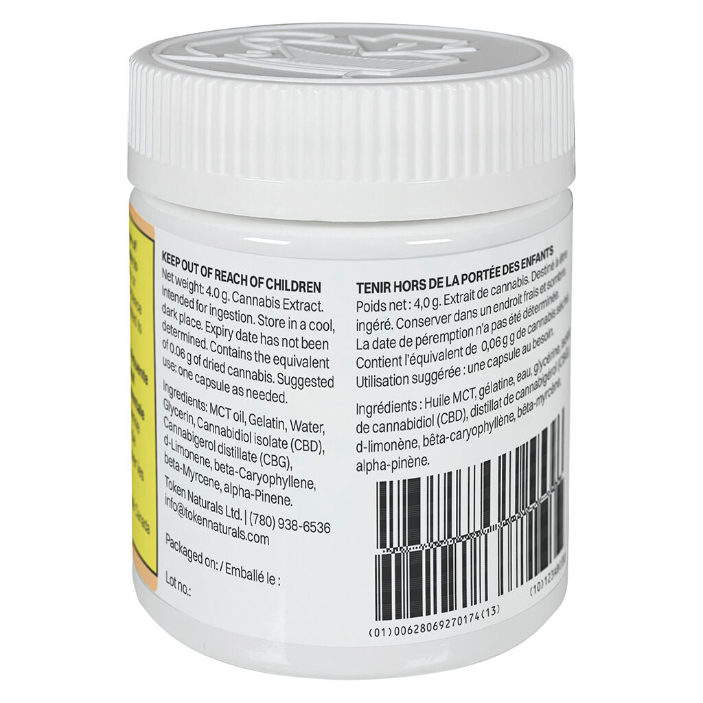 Refresh™ CBG + CBD Terpene Enhanced Soft Gel - 