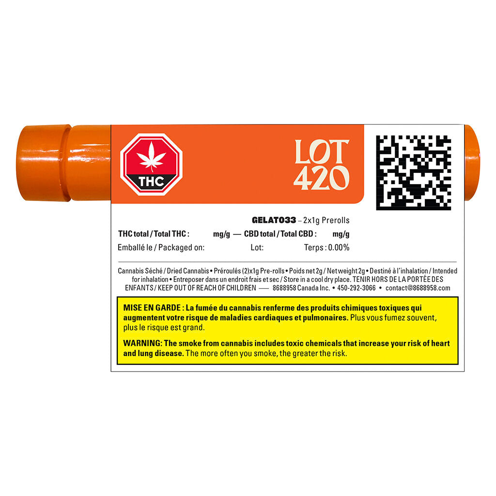 Gelato33 Pre-Roll - 