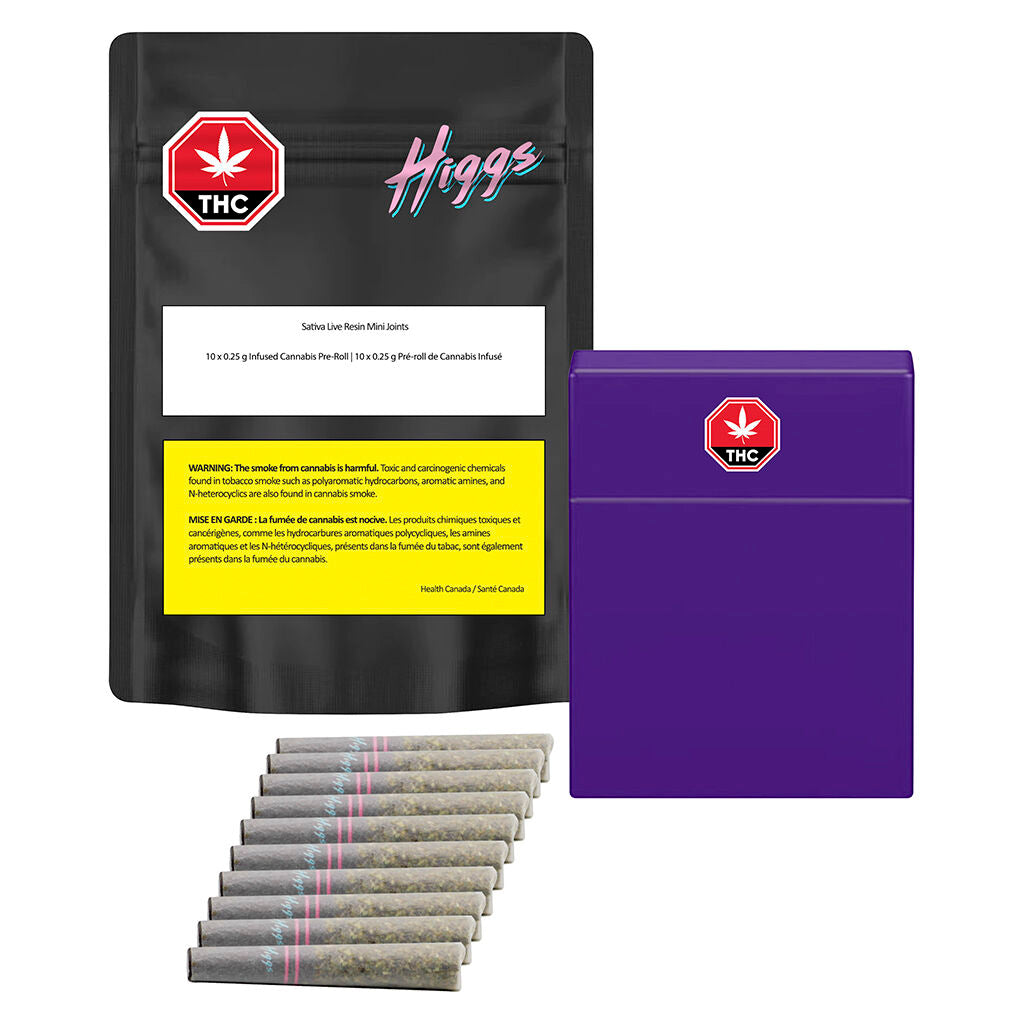 Sativa Résine vivante Mini Joints - Citrus Burst - 