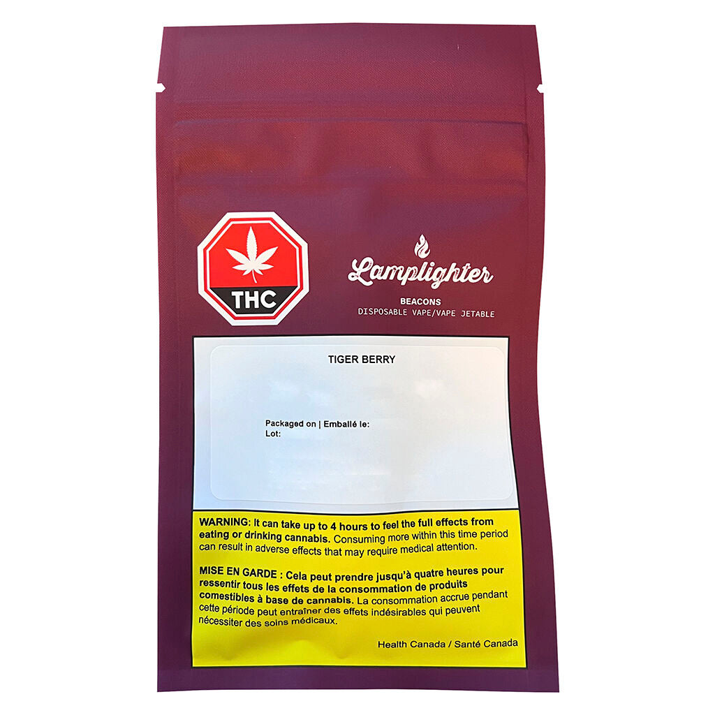 Vapoteuse jetable Tiger Berry - 