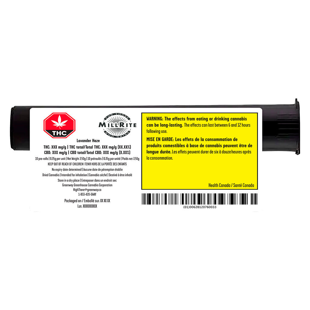 Préroulé Lavender Haze - 
