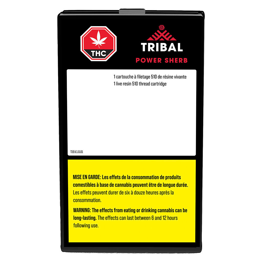 Power Sherb Live Resin 510 Thread Cartridge - 
