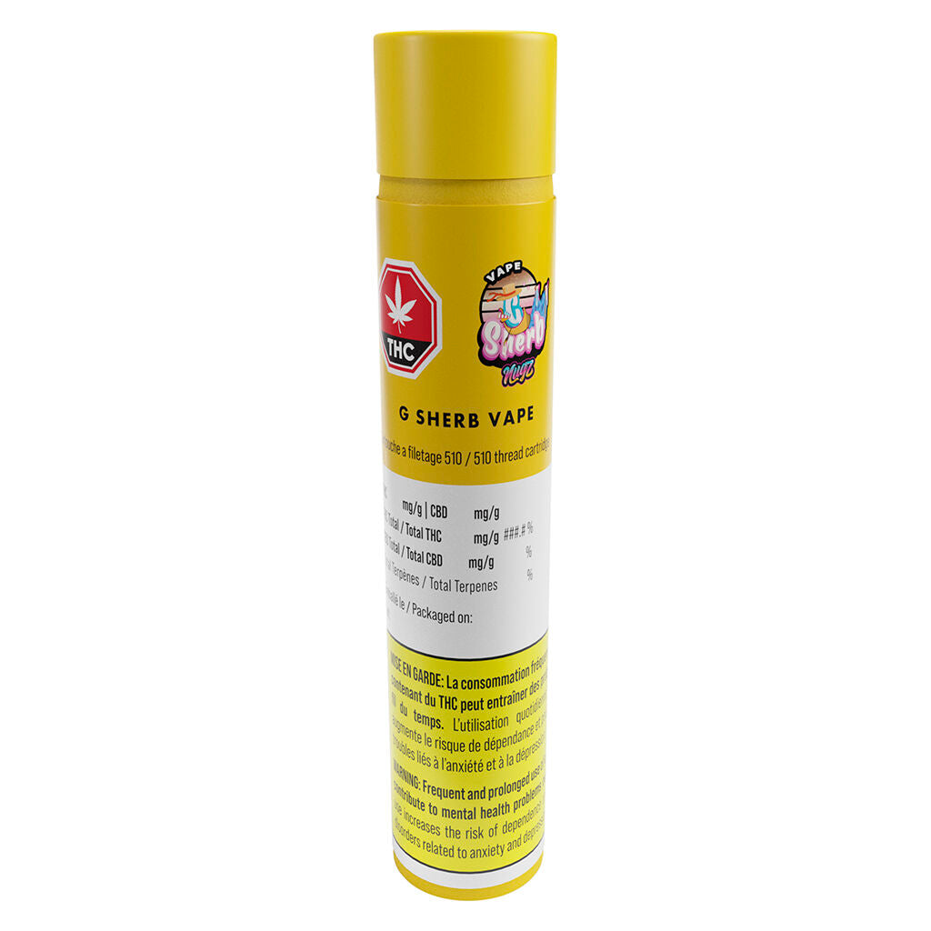 G Sherb Full Spectrum 510 Thread Cartridge - 