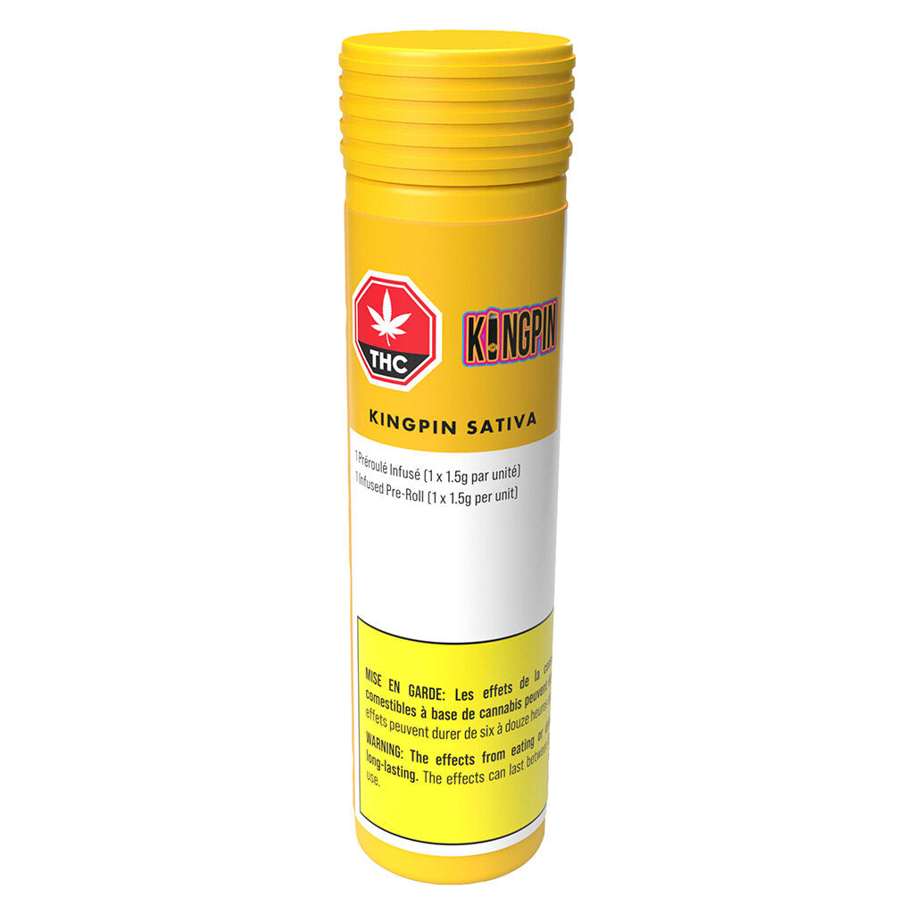 Préroulé infusé Kingpin Sativa Wrap - 