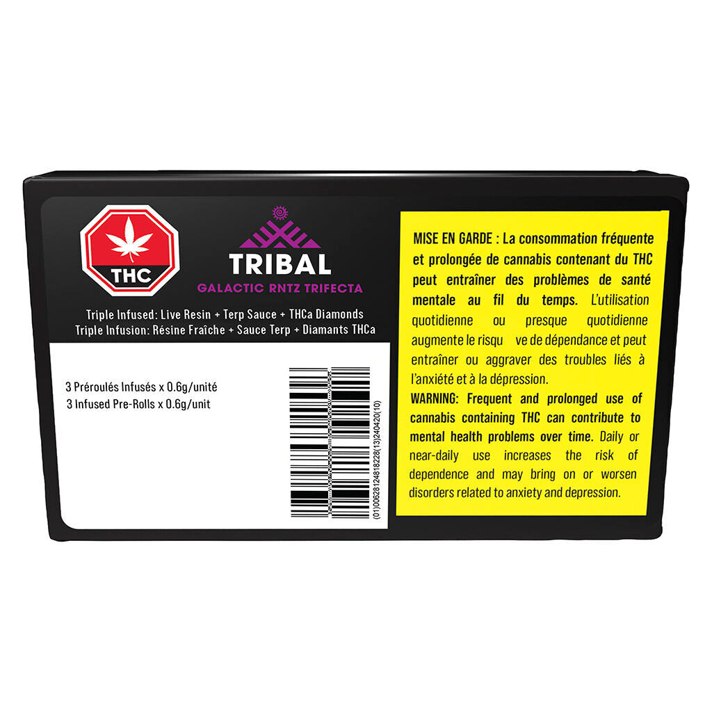 Galactic Rntz Trifecta Infused Pre-roll - 