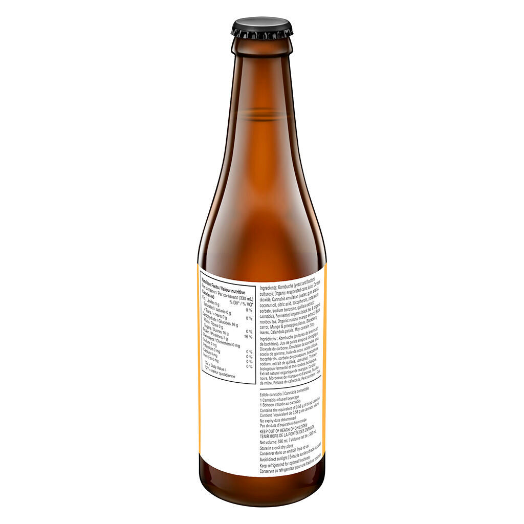 THC Mango Kombucha New Blend - 