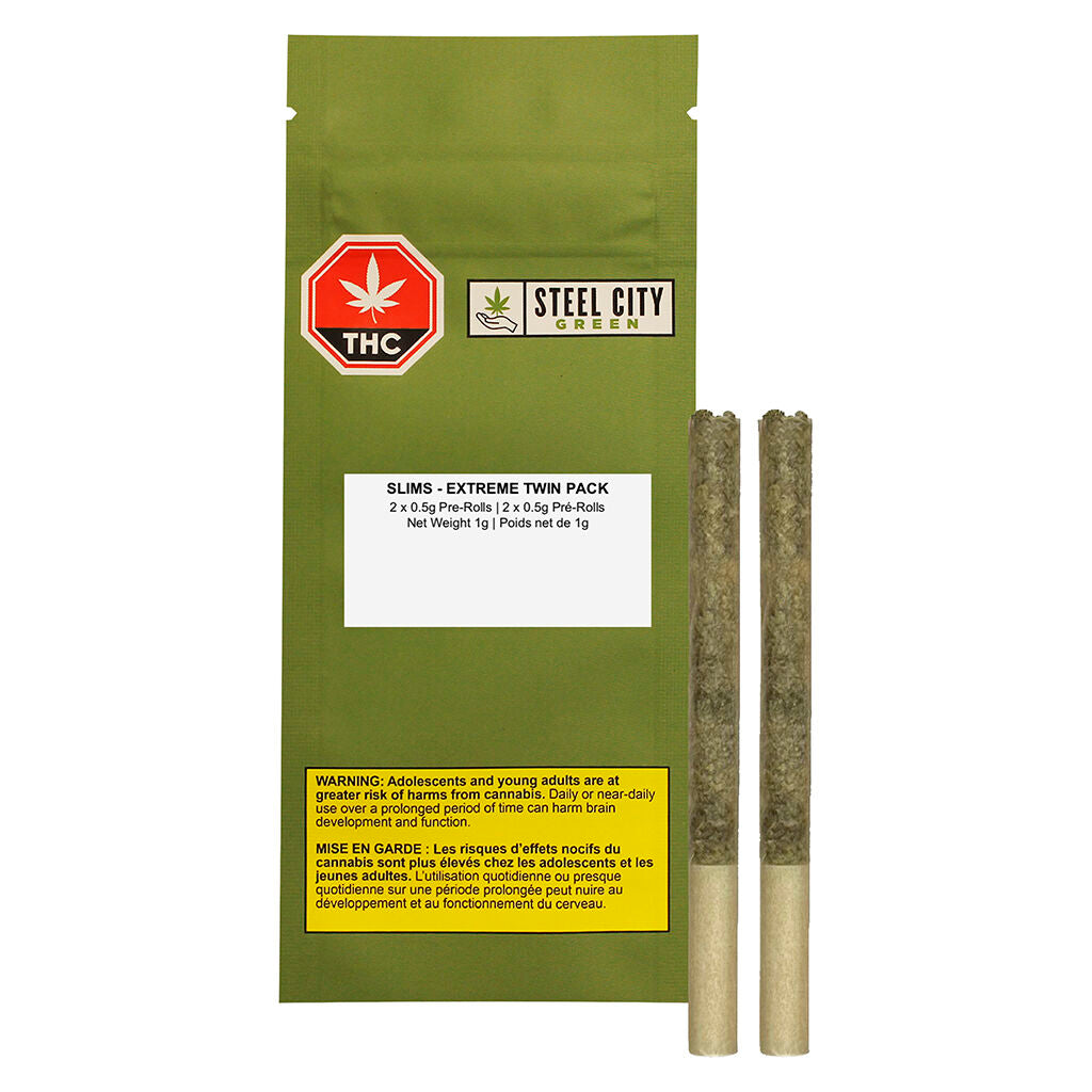 Slims - Extreme Twin Pack   Préroulé - 