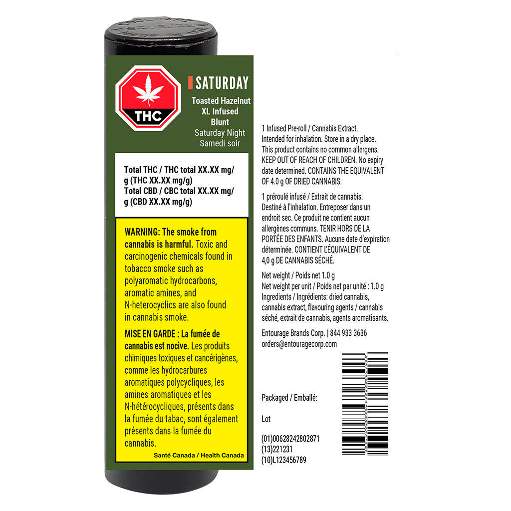 Blunt infusé Toasted Hazelnut XL - 
