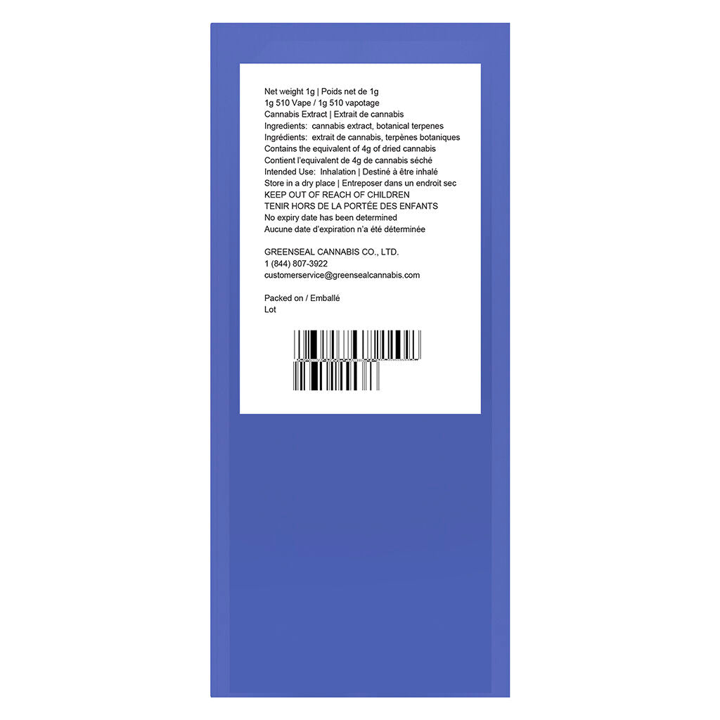 Cartouche à filetage 510 D*gg Cherry - 