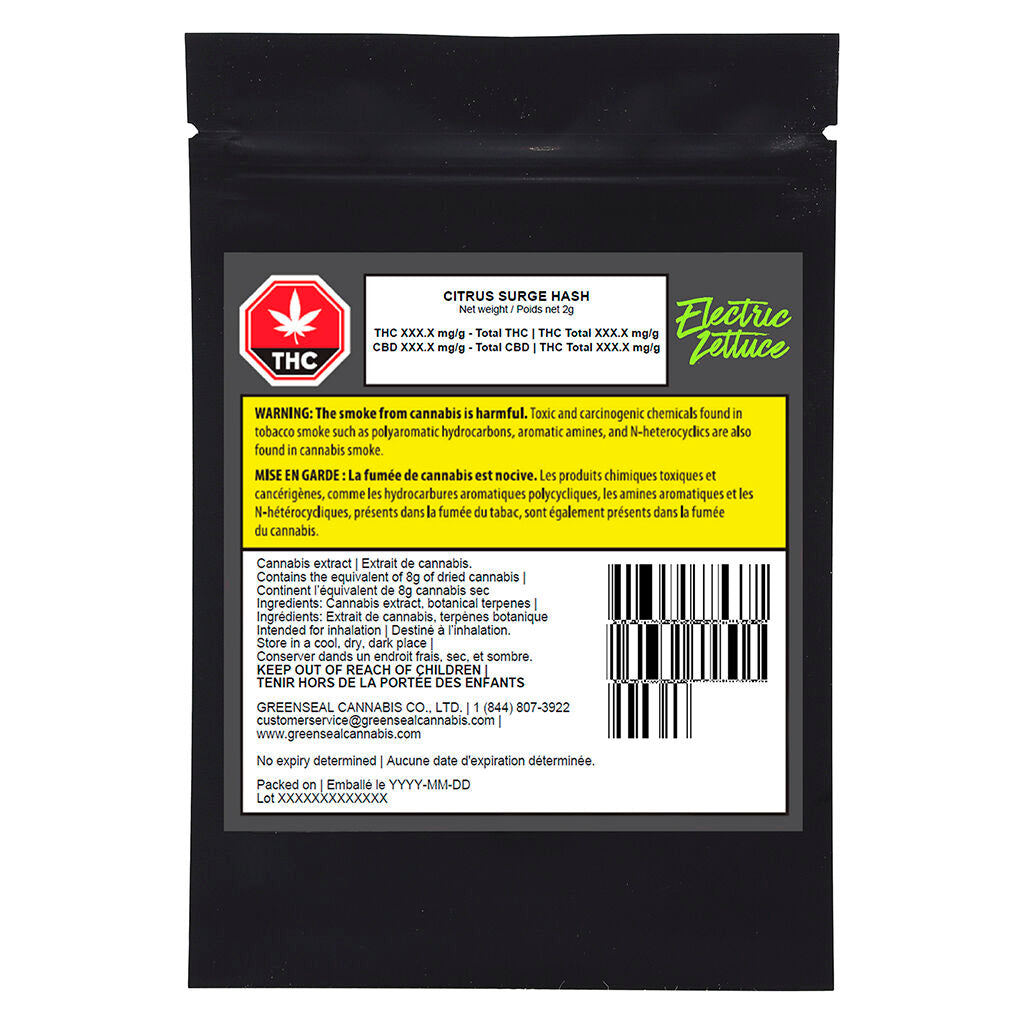 Haschich Citrus Surge - 