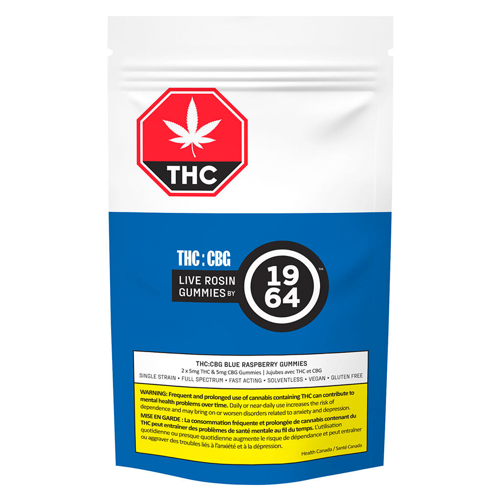 Gélifiés Blue Raspberry THC:CBG - 