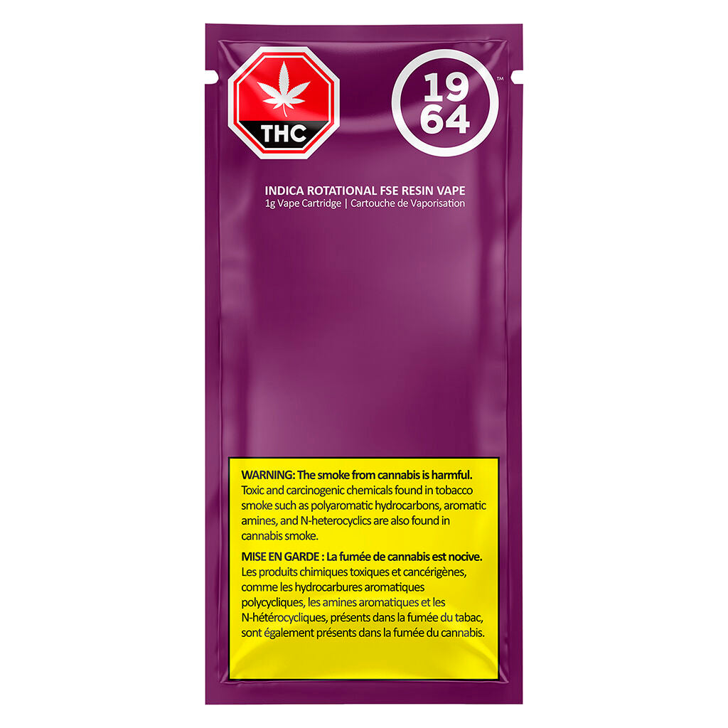 Indica Rotational FSE Resin 510 Thread Cartridge - 