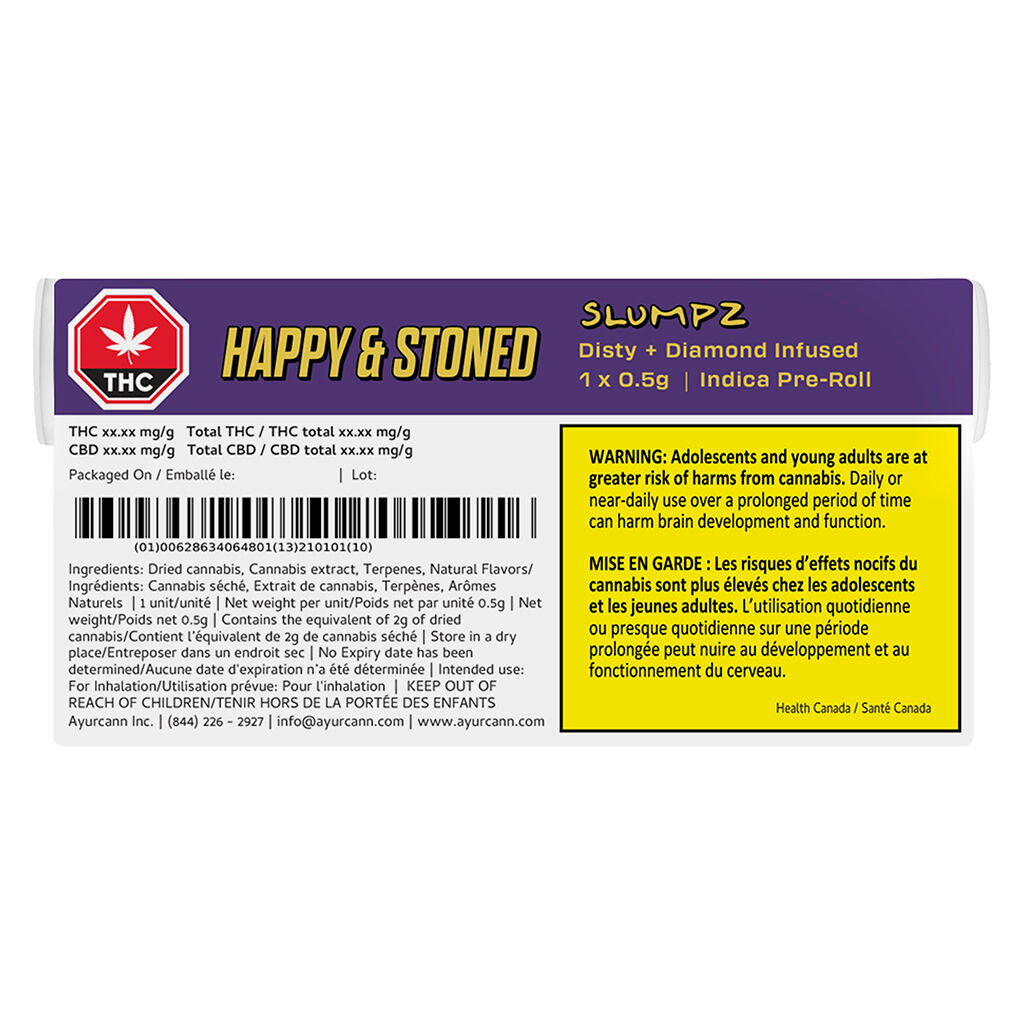 Distillat   préroulé infusé   Candy Kush - 