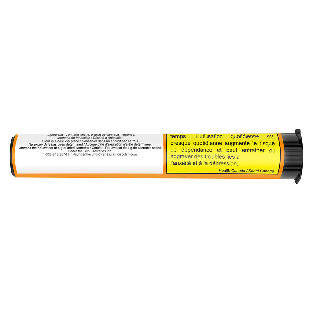 Préroulé infusé Orange Crush 44's - 