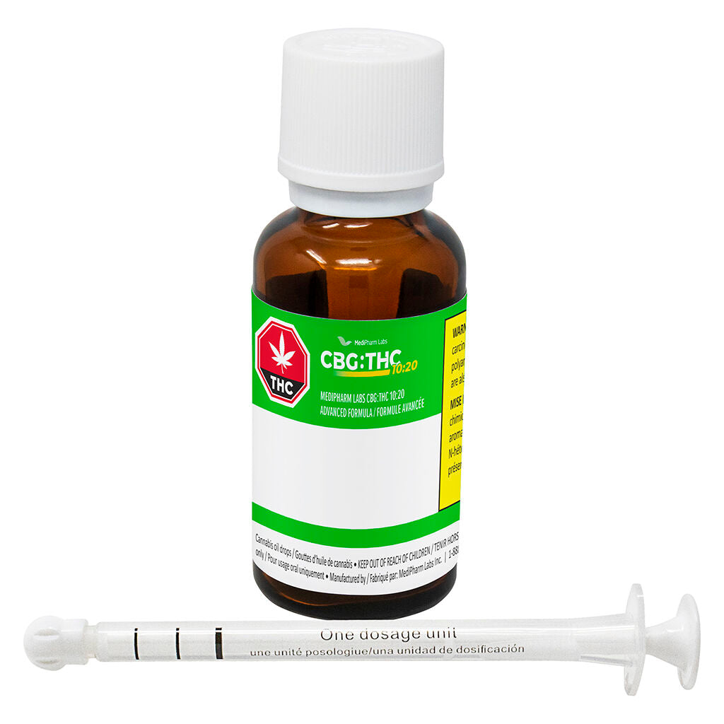 CBG:THC 10:20 Formule avancée - 