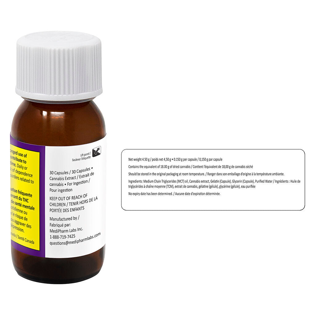 Capsules Nighttime CBN THC 1:2 - 
