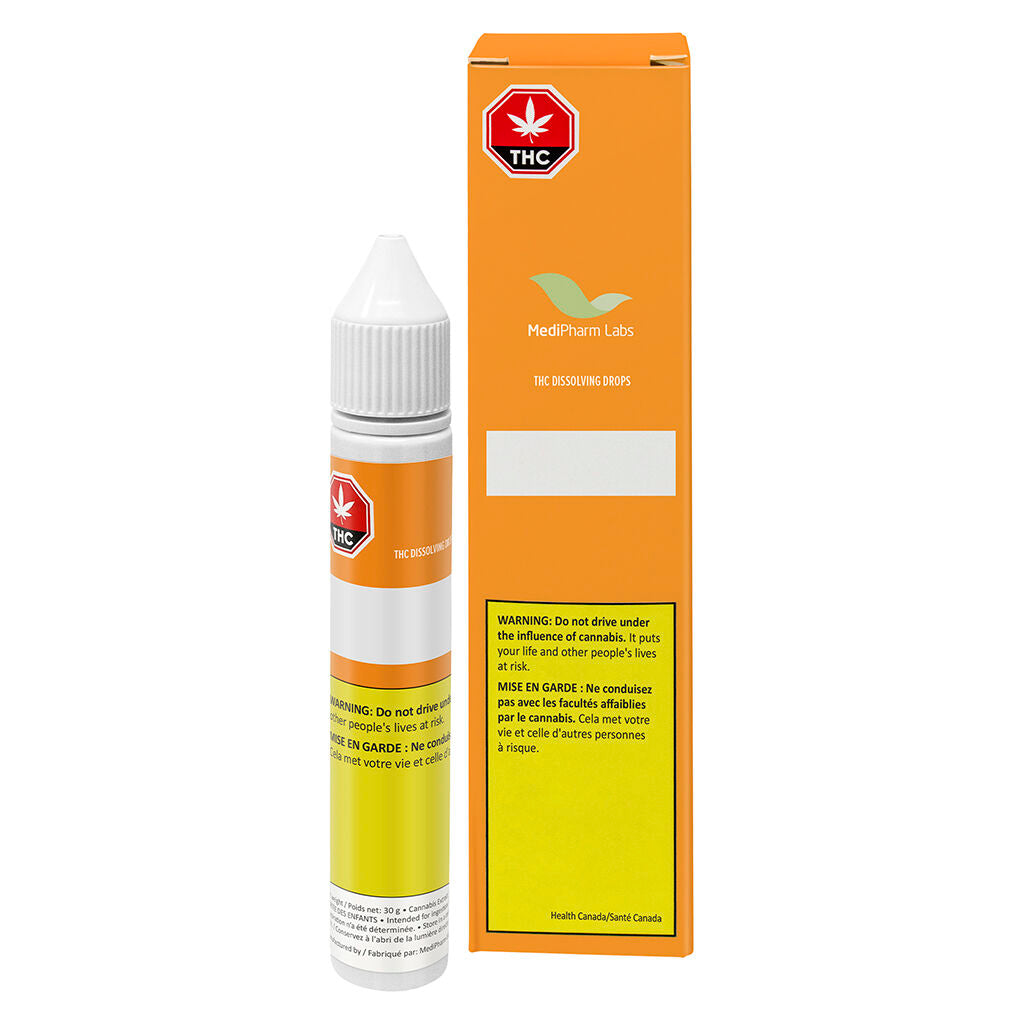 Gouttes solubles de THC - 