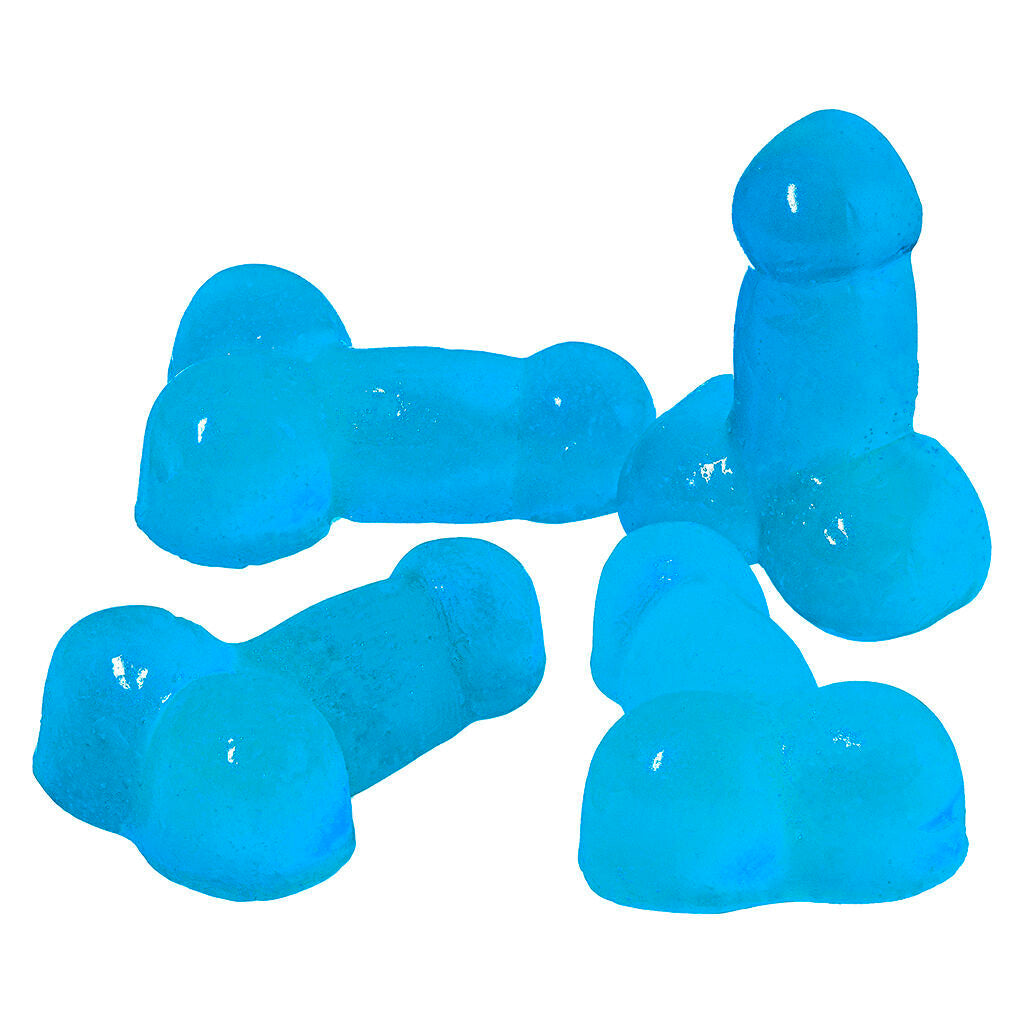Gélifiés Blue Raspberry Penis - 