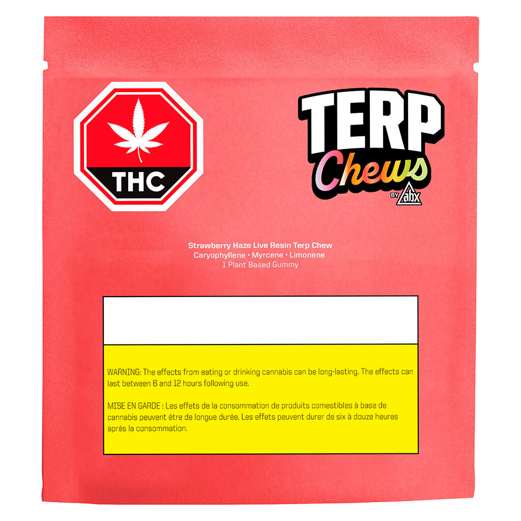 Confiserie aux terpènes à la résine vivante Strawberry Haze - 