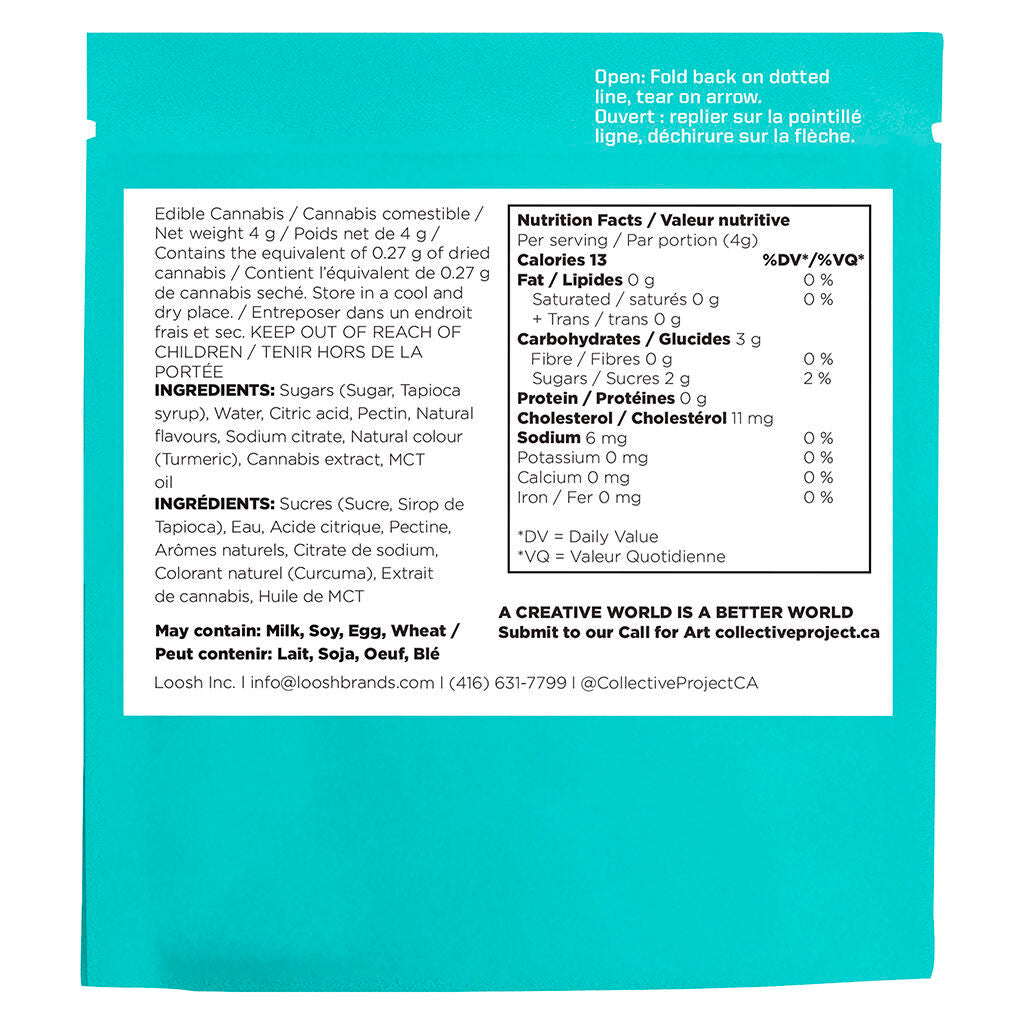 Island Time (mangue ananas et noix de coco) Sour Squeezy - 