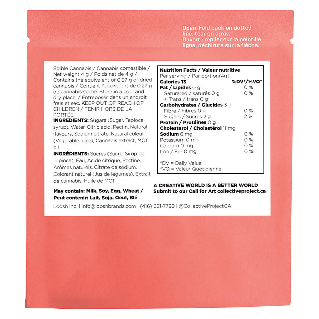 CBG Heat Wave (limonade à la fraise) Sour Squeezy - 