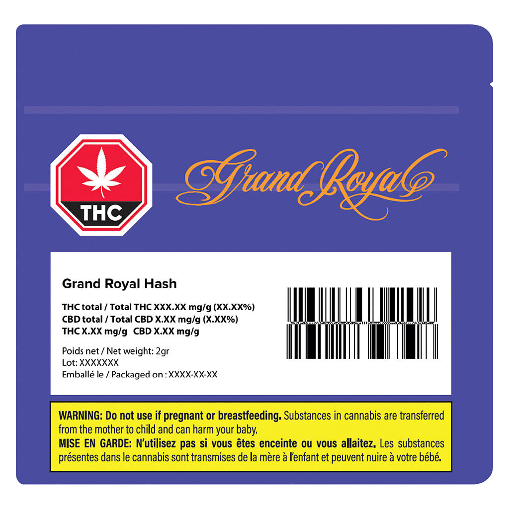 Haschich Grand Royal - 