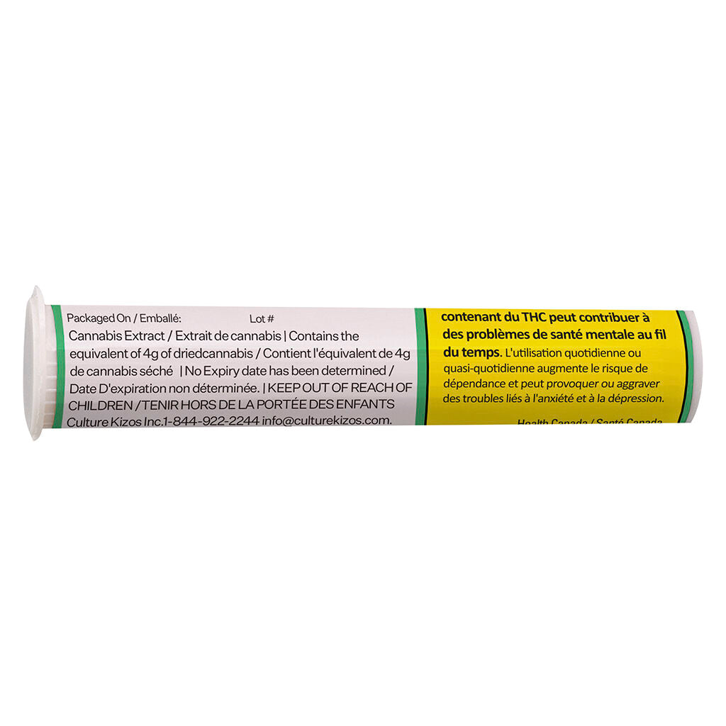 Sour Tangerine Live Resin 510 Cartouche de filetage - 