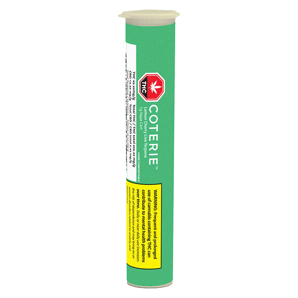 Lemon Cherry Gelato Live Terpene 510 Thread Cartridge - 