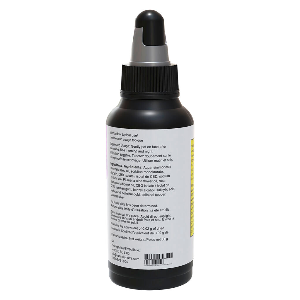 Sérum pour le visage CBD:CBG 24K Gold - 