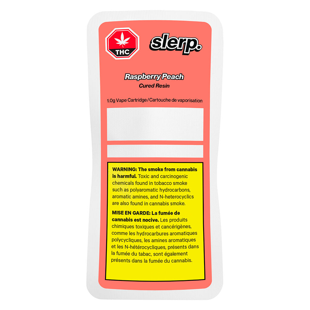 Cartouche à filetage 510 Raspberry Peach  résine durcie - 