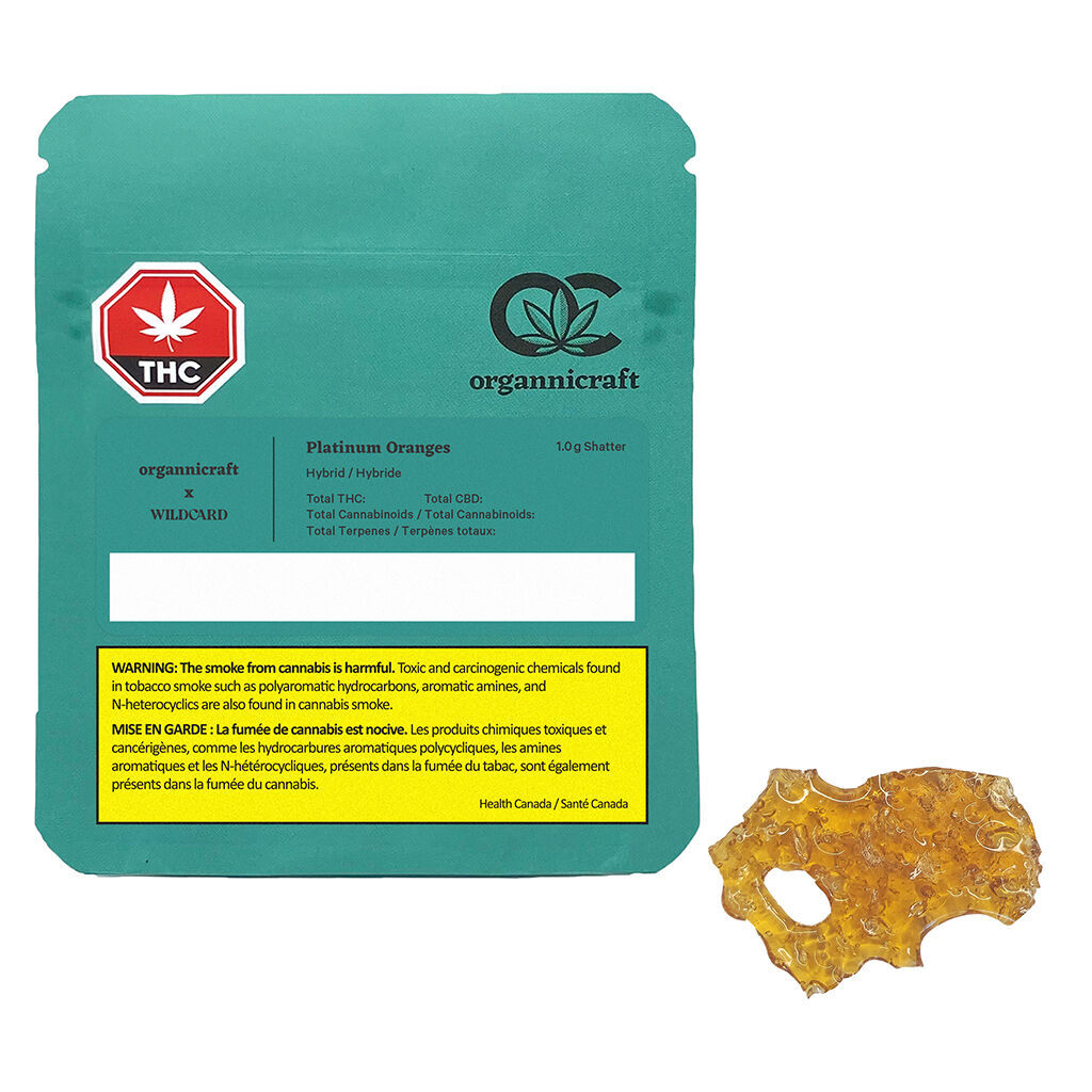 Platinum Oranges Shatter - 