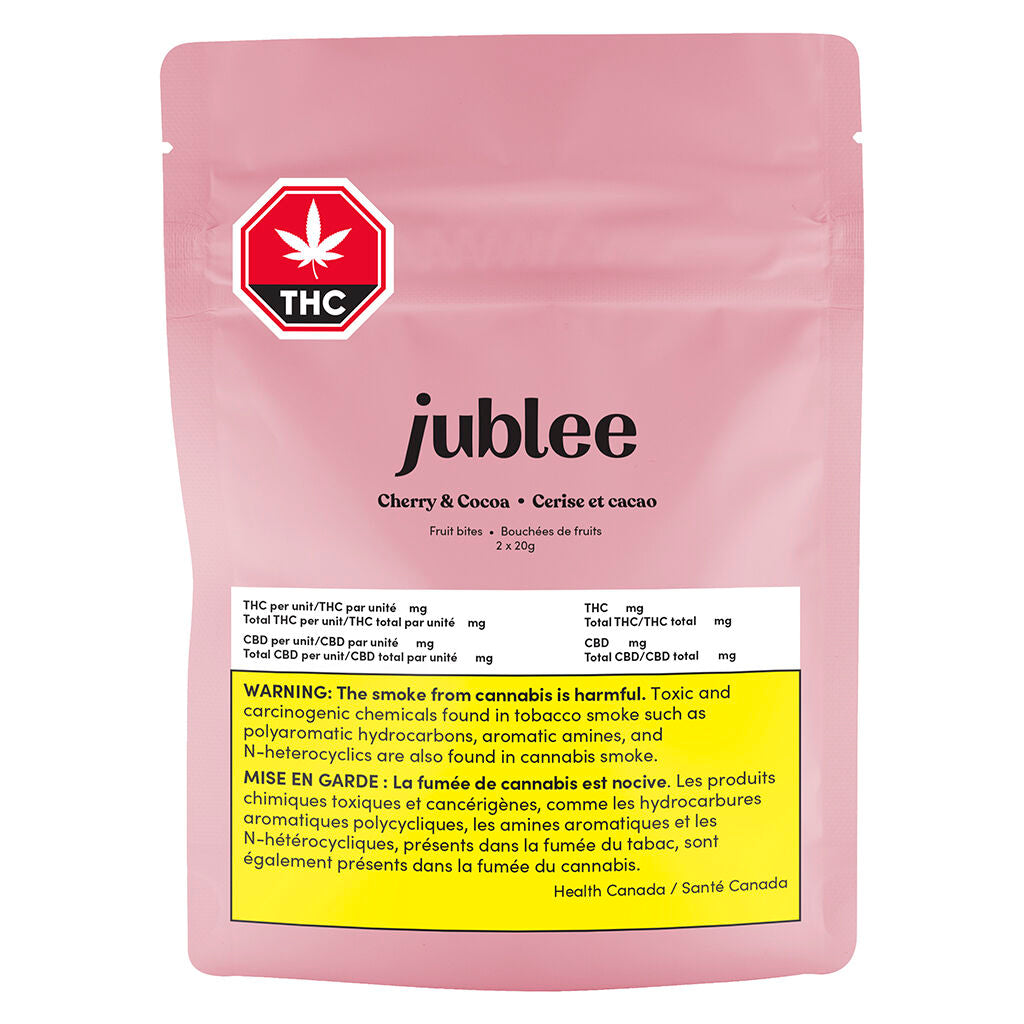 Cherry & Cocoa fruit bites THC:CBD - 