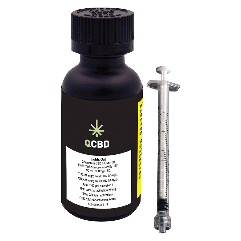 Huile d'infusion CBD Lights Out Chamomile - 