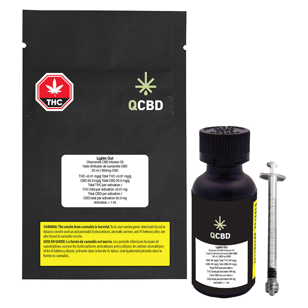 Huile d'infusion CBD Lights Out Chamomile - 