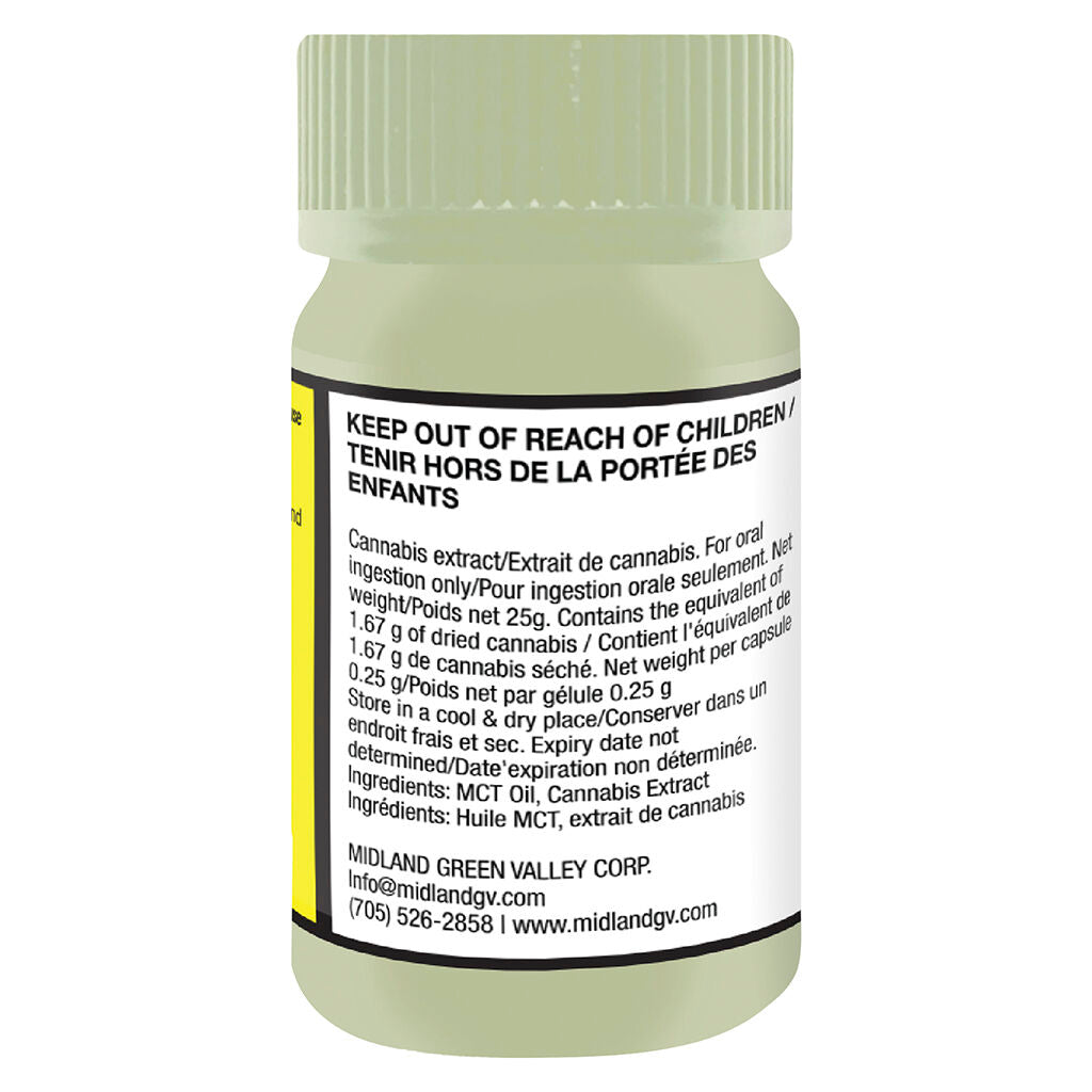 Capsules molles haute teneur en CBD 100 - 